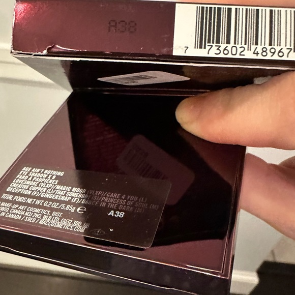 🌟LE🌟MAC x Aaliyah Collection Eyeshadow x 9- Age Ain’t Nothing - Picture 16 of 16